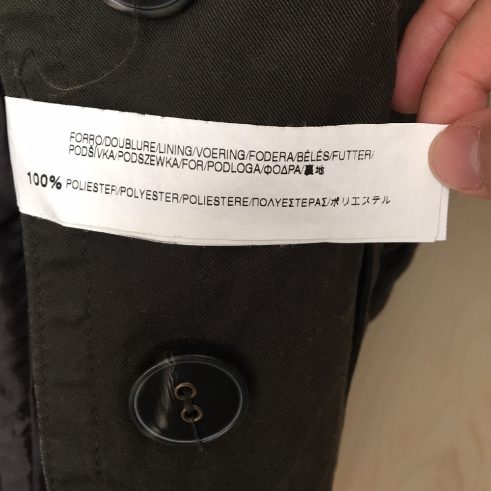 Zara Basic Belted Trench Coat - image 5